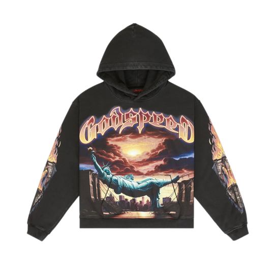 Godspeed Burnt Bridges Hoodie Black