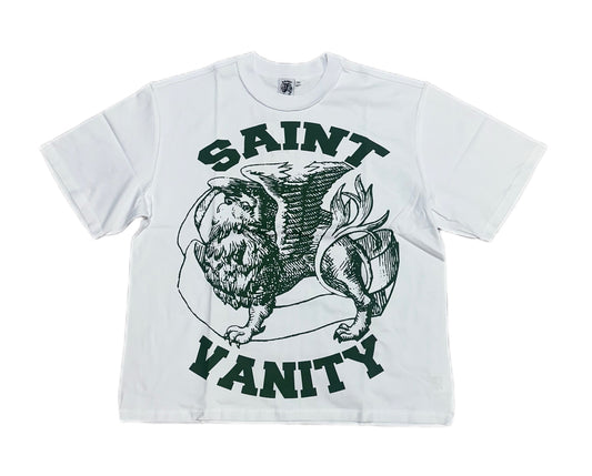 Saint Vanity Griffin T-Shirt White/Green