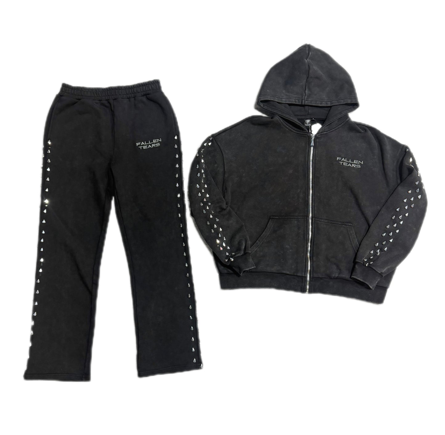 Fallen Tears Midnight Mourning Sweatsuit Black