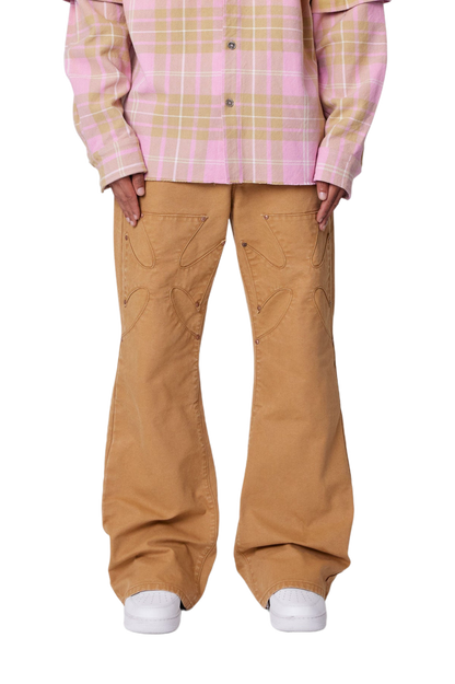 MNML Iron Cross Jeans Tan