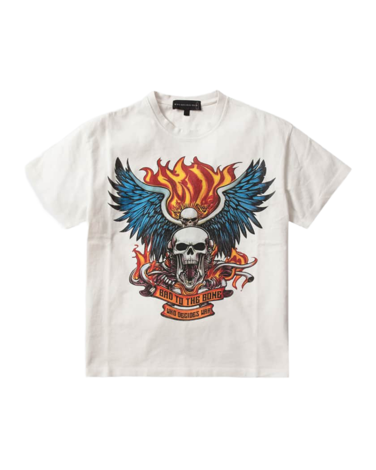Who Decides War Bad To Bone T-Shirt Cloud