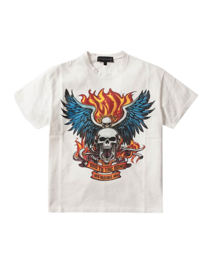 Who Decides War Bad To Bone T-Shirt Cloud
