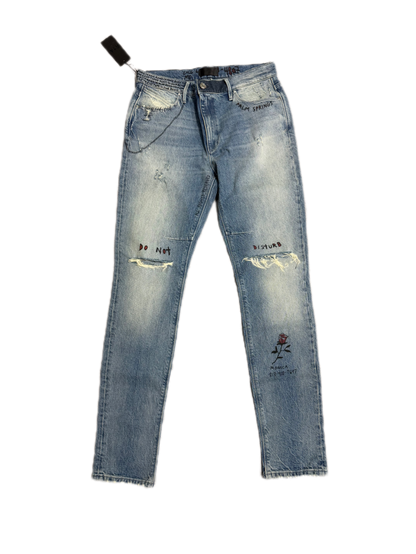 RTA Jeans Bryant Do Not Distrub Blue