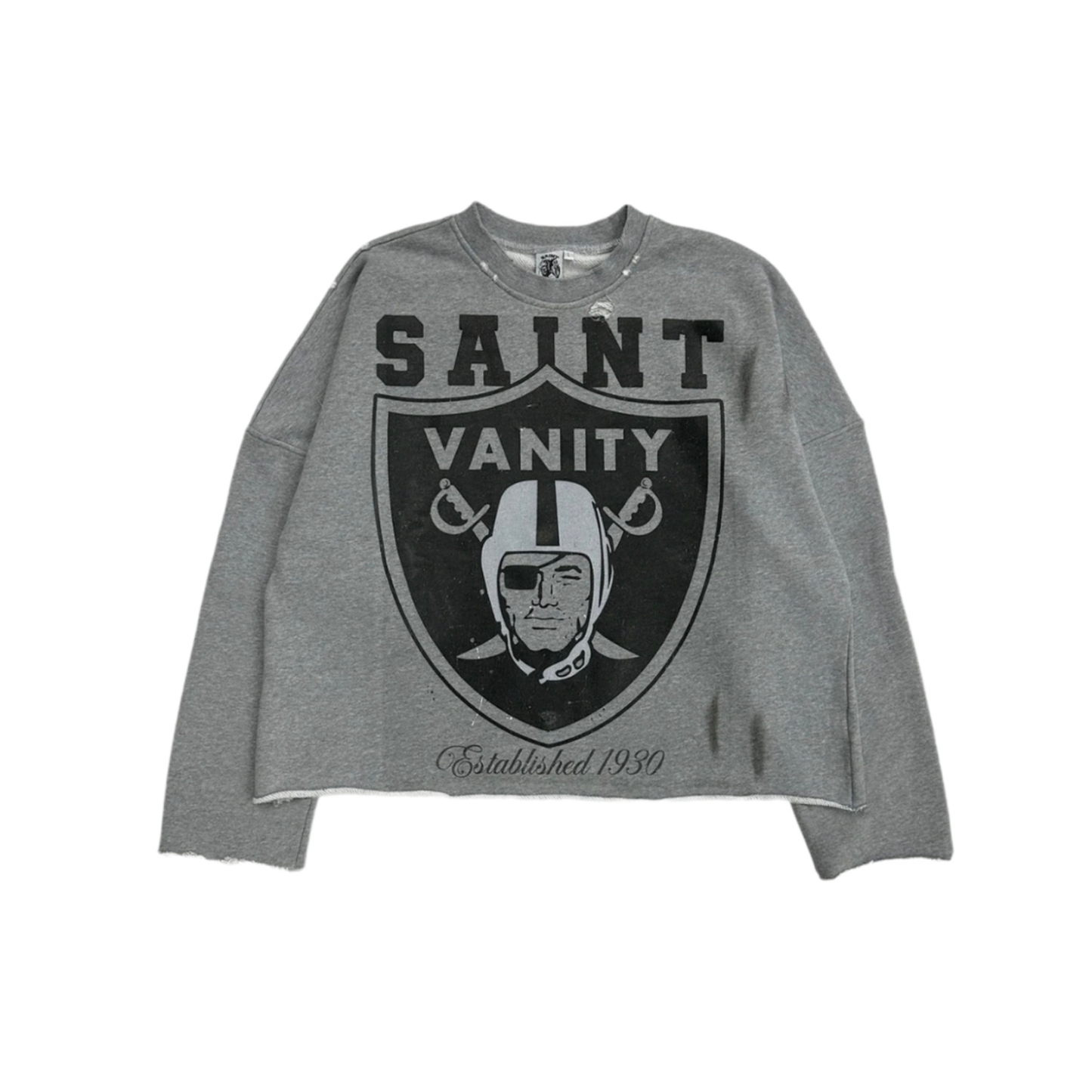 Saint Vanity Oakland Crewneck Grey