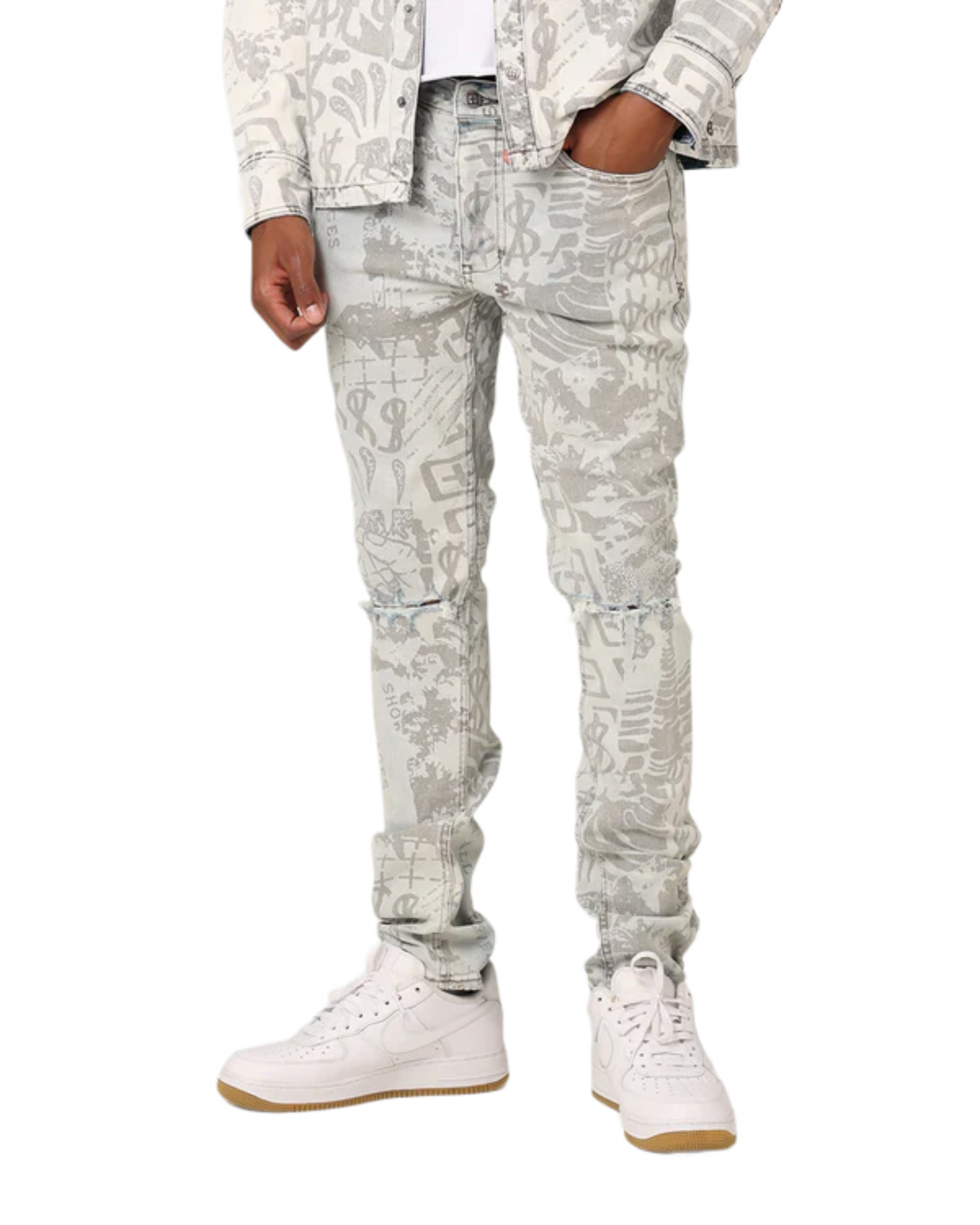 Ksubi Jeans Chitch Kollage Icey Light Wash