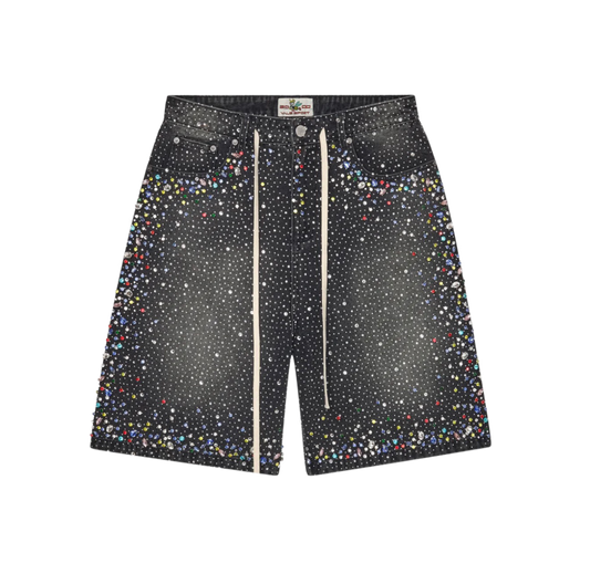 Vale Forever Rainstorm V2 Jean Shorts Black