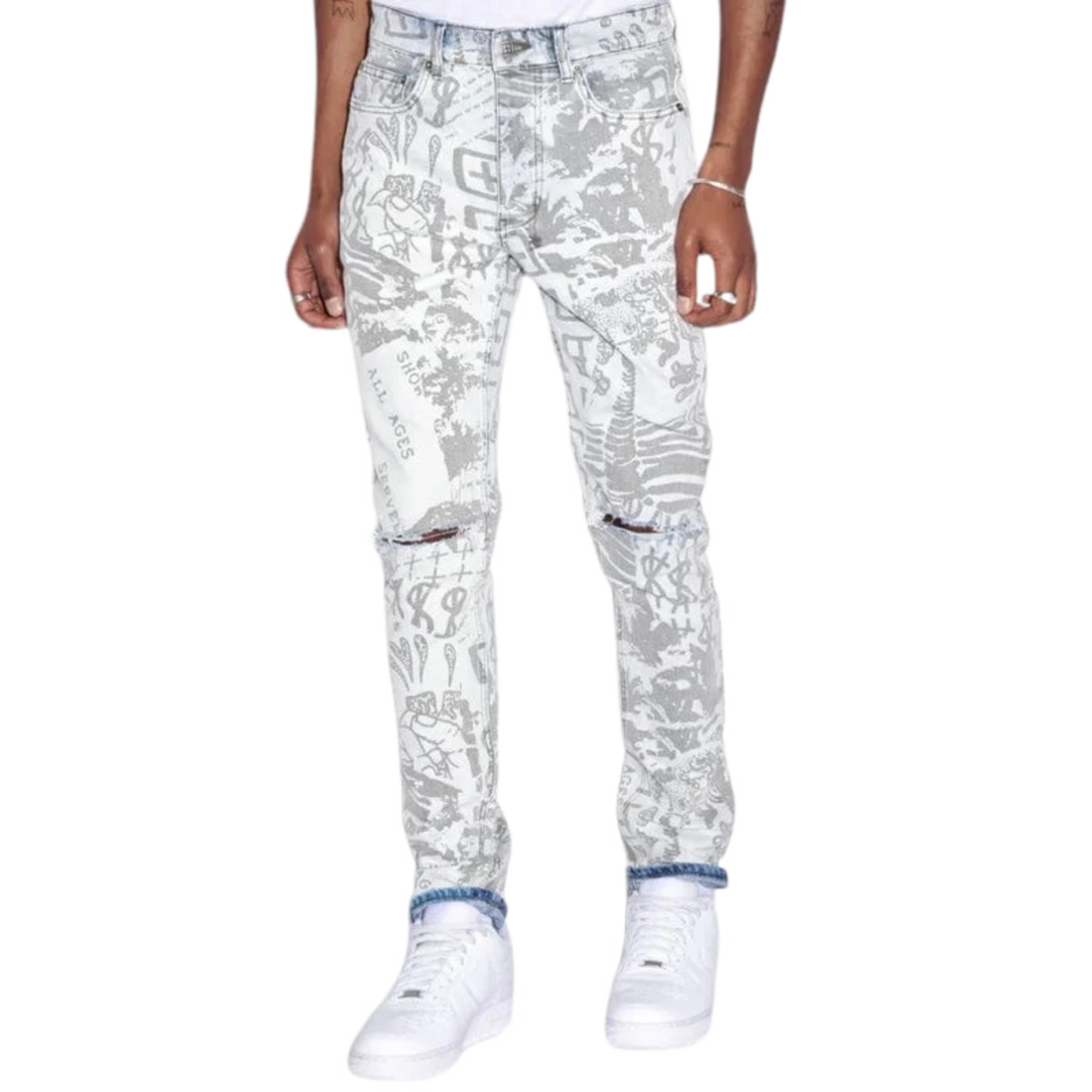 Ksubi Jeans Chitch Kollage Icey Blue