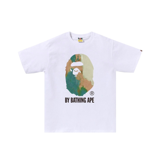 Bape Tie Dye By Bathing Ape T-Shirt White
