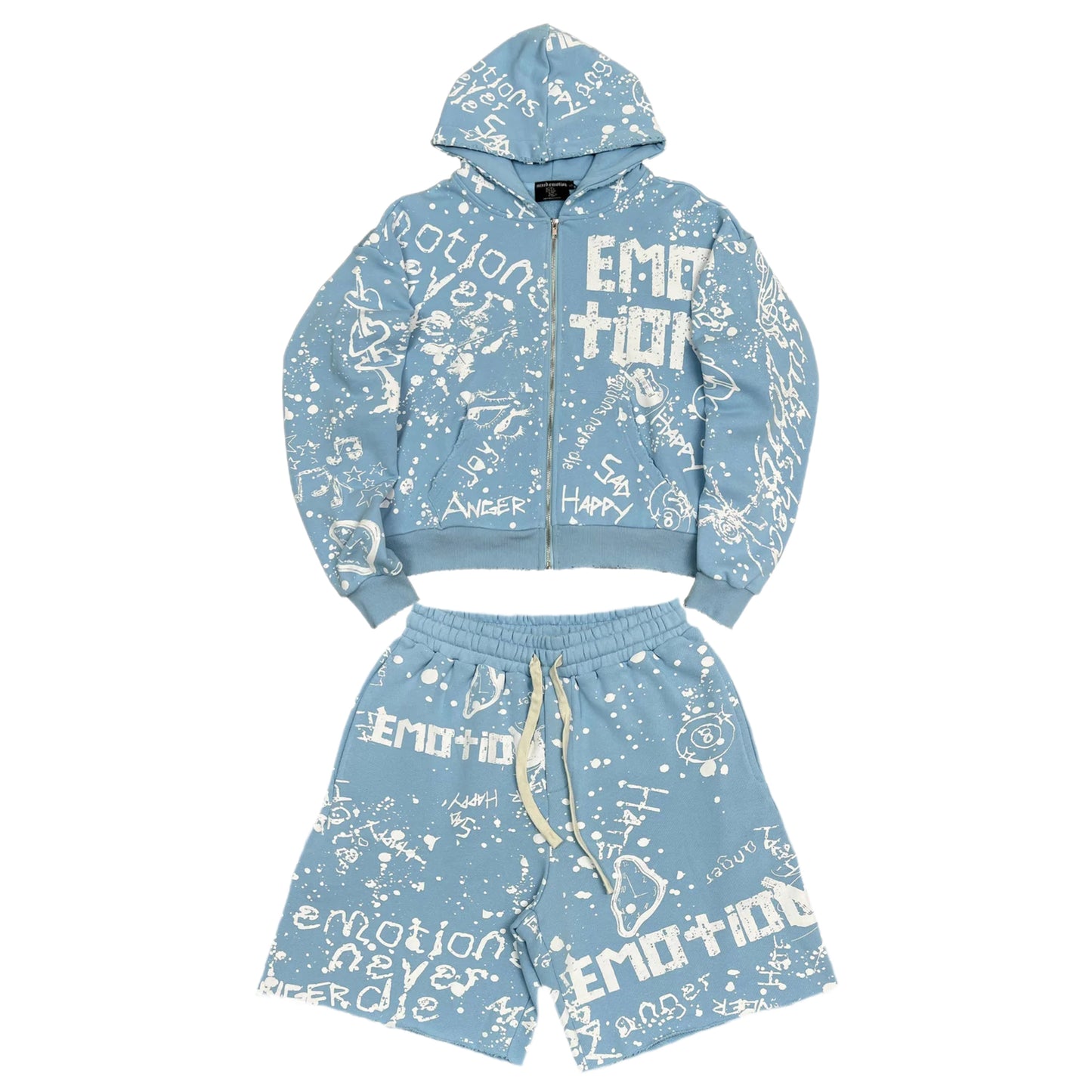 Mixed Emotion Graffiti Set Blue