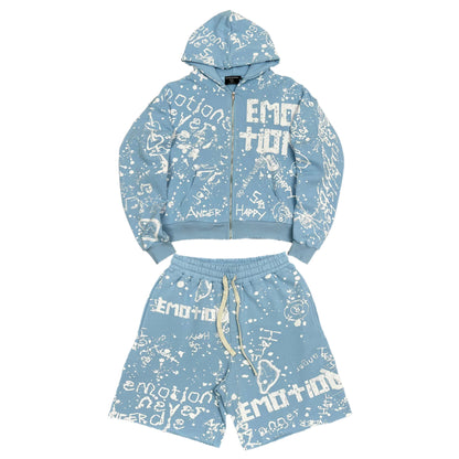Mixed Emotion Graffiti Set Blue