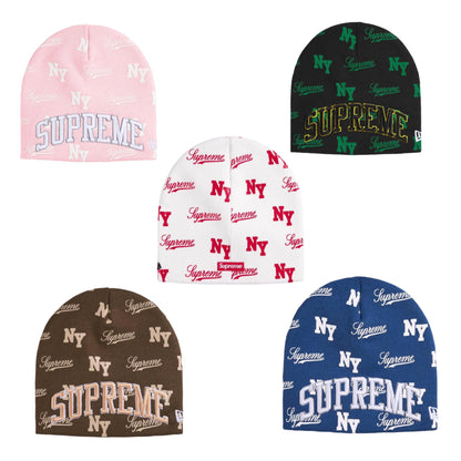 Supreme New Era Monogram Beanie