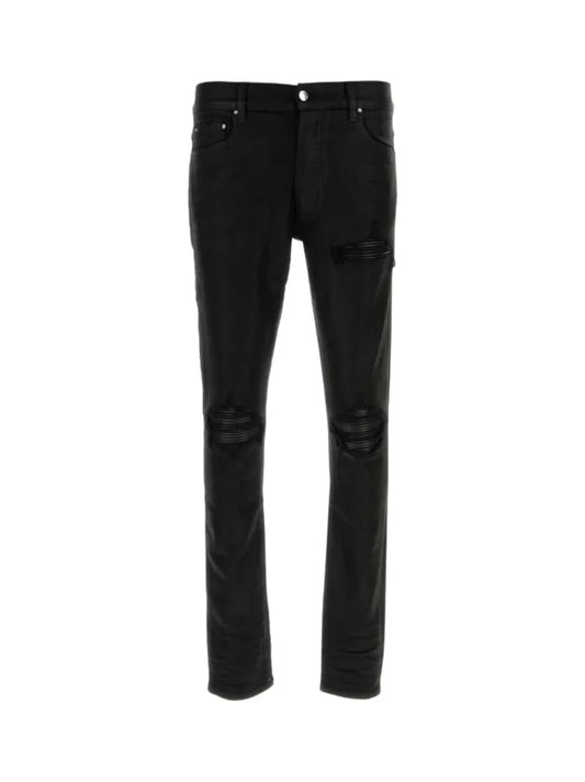 Amiri Jeans Black Wax MX1 Black Patch