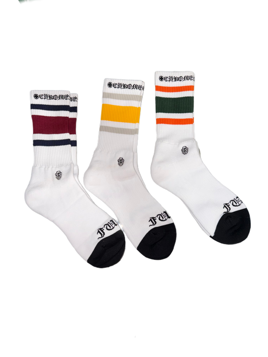 Chrome Hearts Sport Socks White