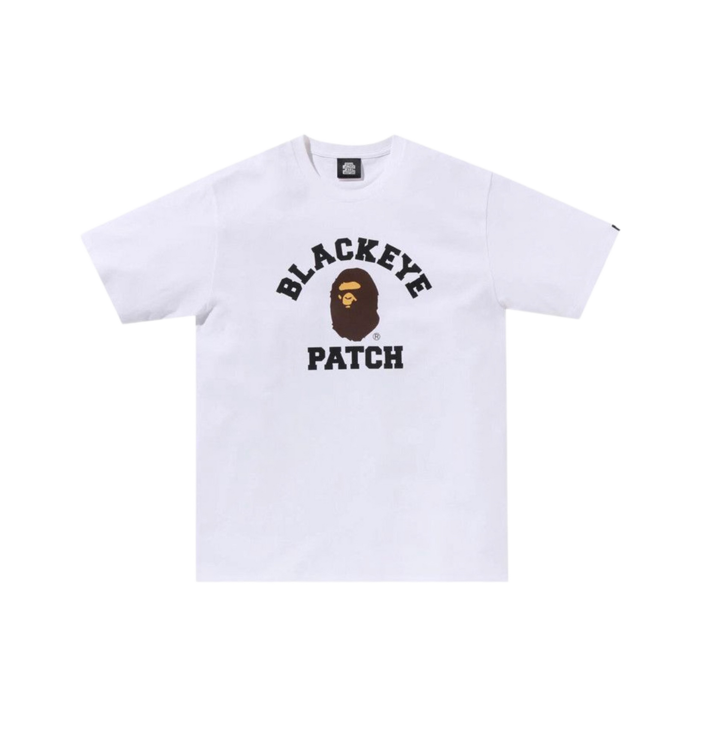 Bape Blackeye Patch College T-Shirt White