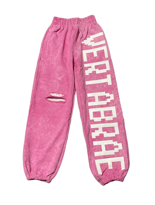 Vertabrae C-1 Sweatpants Washed Pink