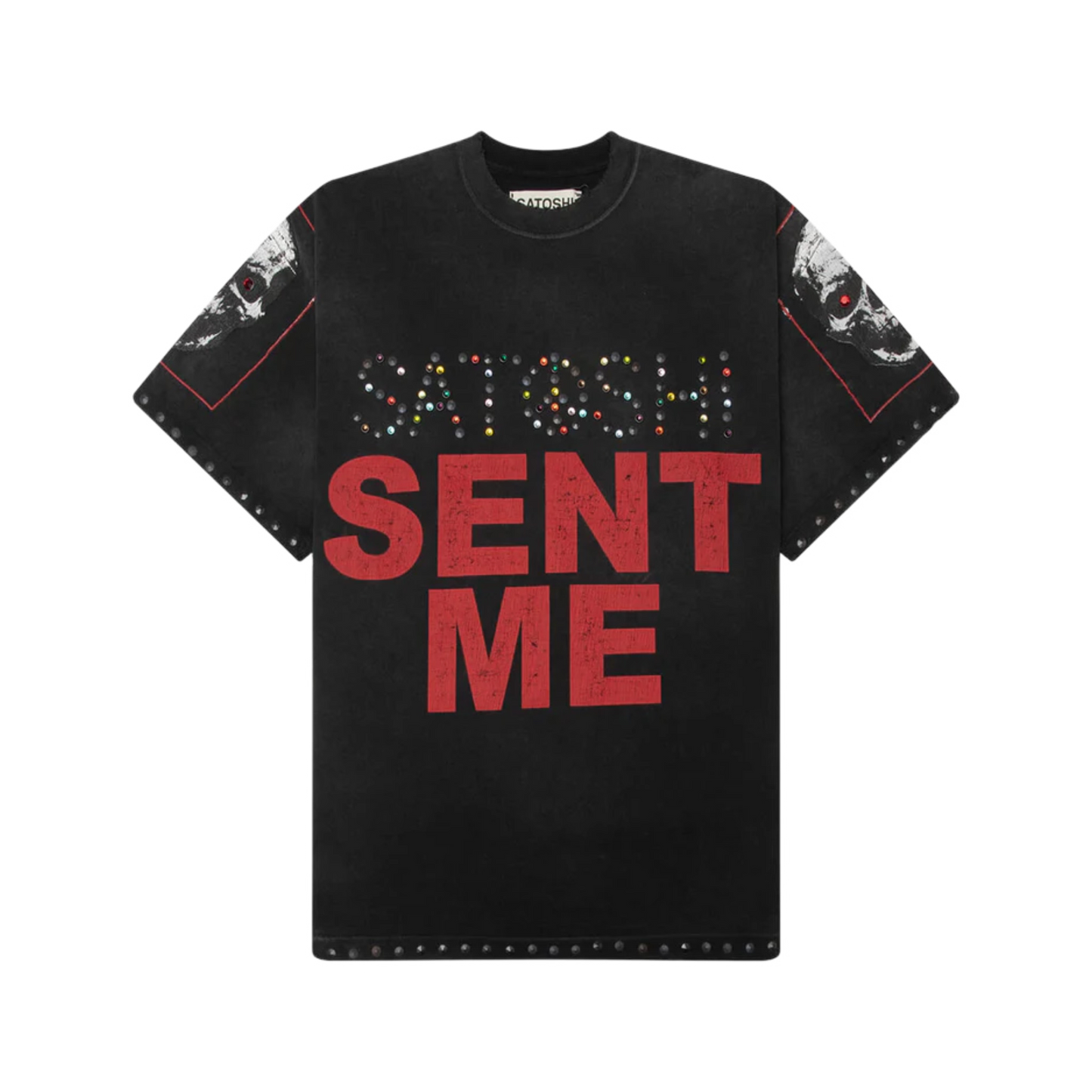 Satoshi Nakamoto Sent Me T-Shirt Black