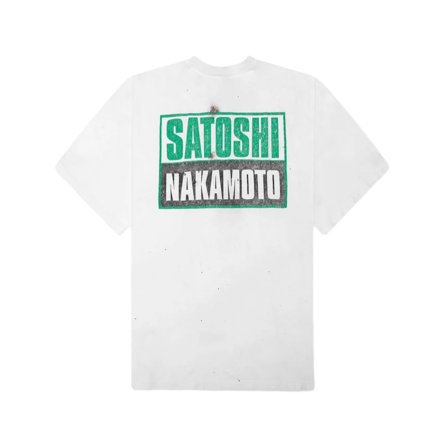 Satoshi Minute Man Press T-Shirt White