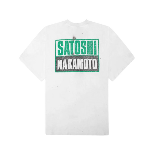 Satoshi Minute Man Press T-Shirt White