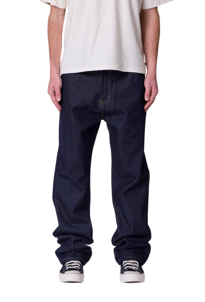 MNML Raw Baggy Jeans Rinsed Indigo