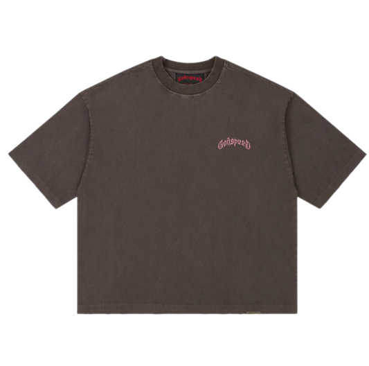 Godspeed Vital Necessi T-Shirt Brown Wash