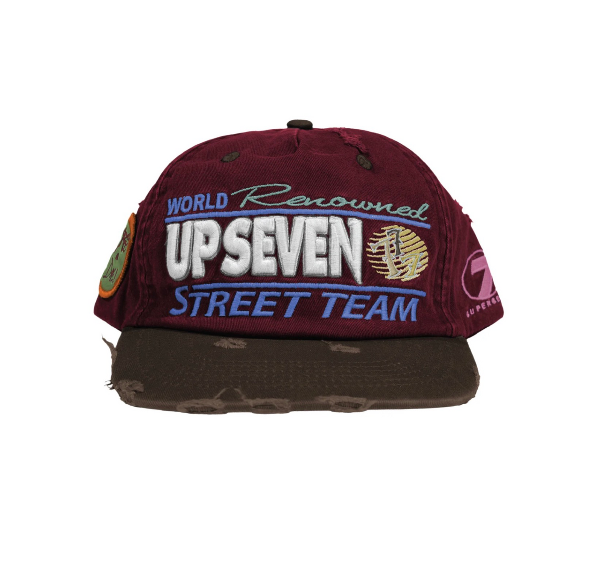 Up7 Intl Street Team Hat Burgundy/Brown