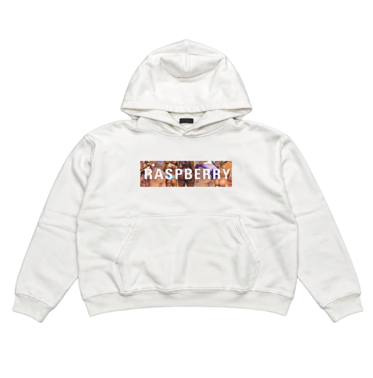 GV Gallery Raspberry Hills BBL Box Logo Hoodie White