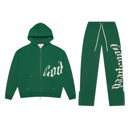 Godspeed OG Logo Sweatsuit V2 Green/White