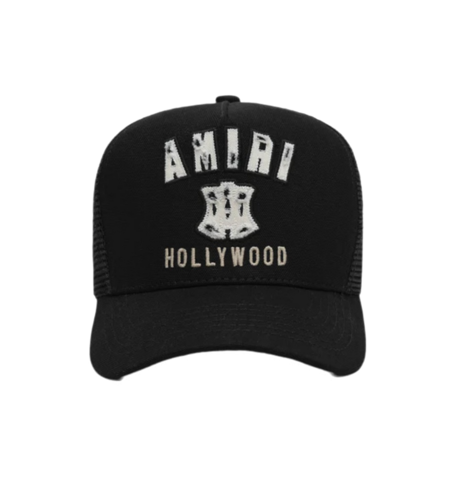 Amiri MA Hollywood Trucker Hat Black