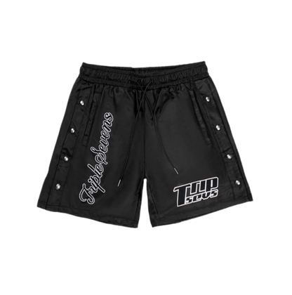 Triple Seven Nylon Shorts Black