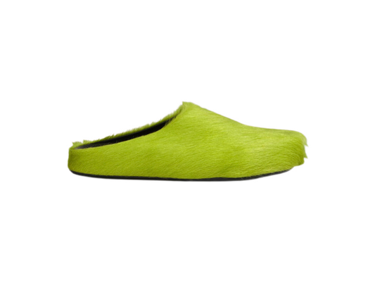 Marni Fussbett Sabot Slide Light Lime