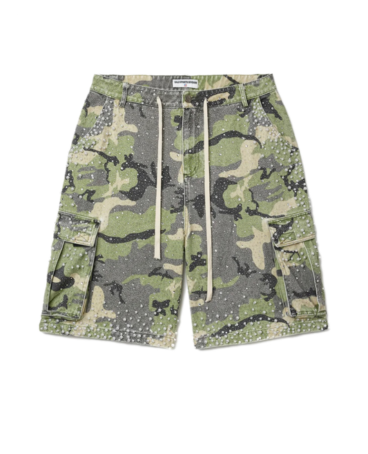 Vale Forever Soulja Jean Shorts Camo