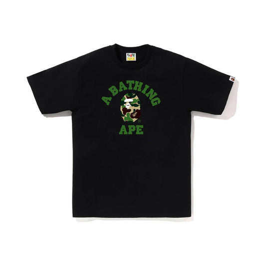 Bape A Bathing Ape ABC Camo College T-Shirt Black/Green