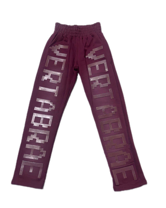 Vertabrae Sweatpants Burgundy/Crimson