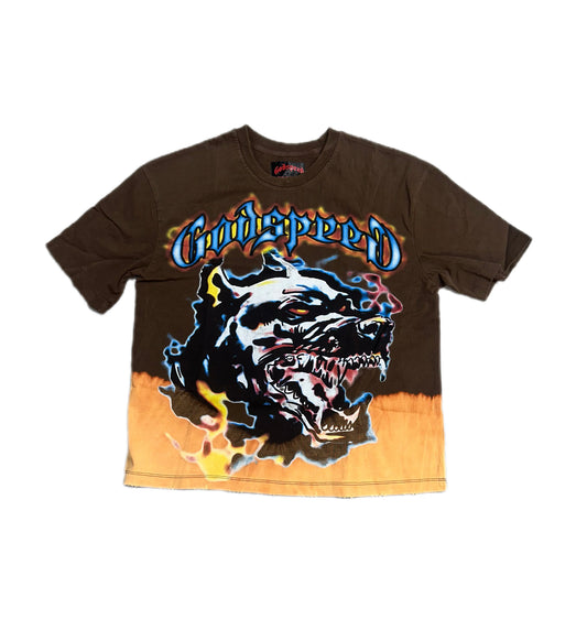Godspeed Off The Leash T-Shirt Brown