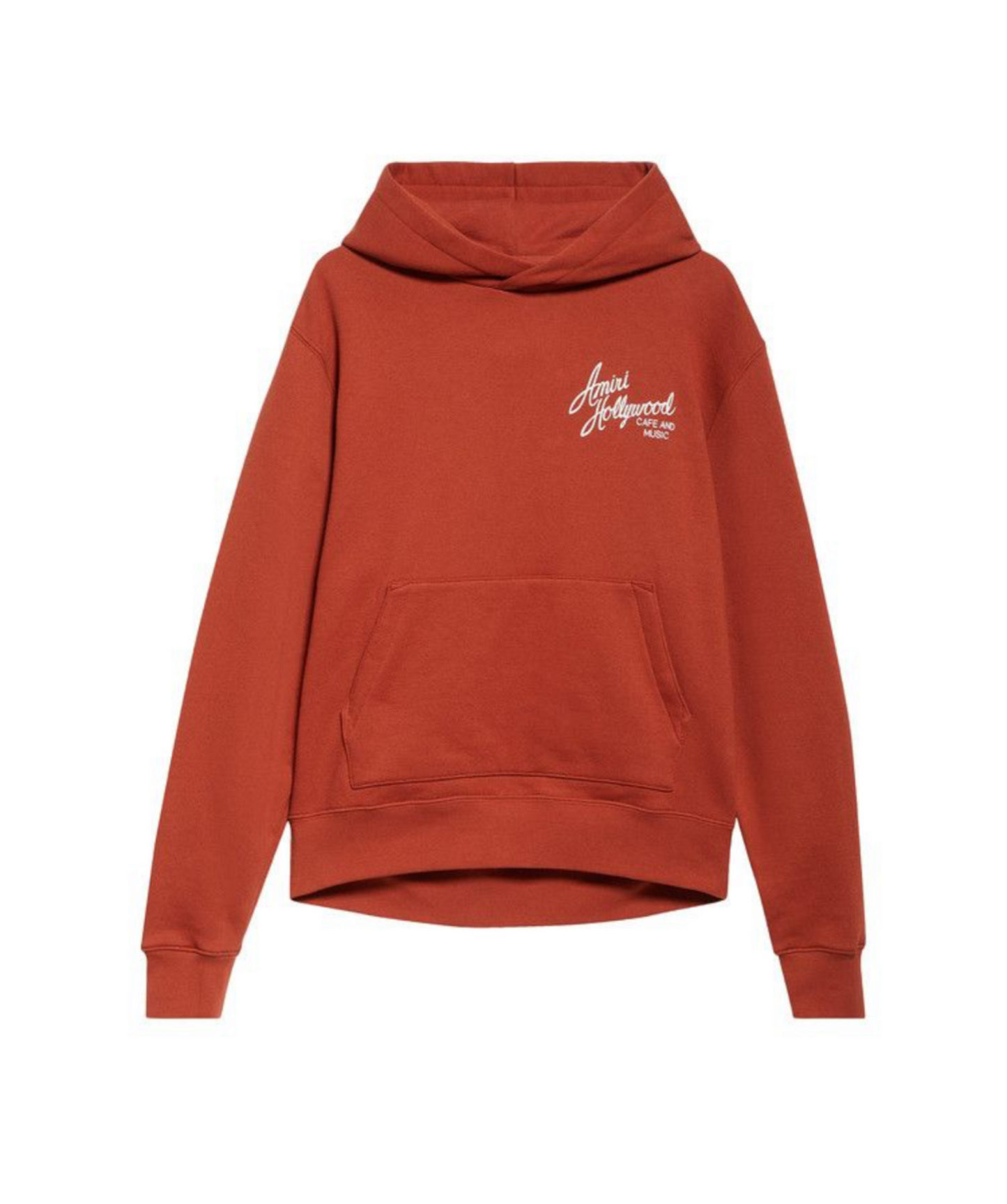 Amiri Hollywood Hoodie Burnt Orange