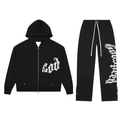 Godspeed OG Logo Sweatsuit V2 Black/Satin