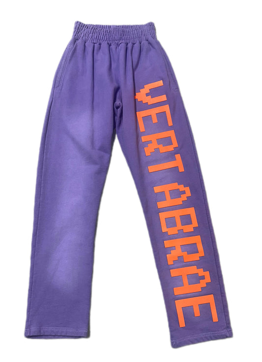 Vertabrae Sweatpants Purple/Orange