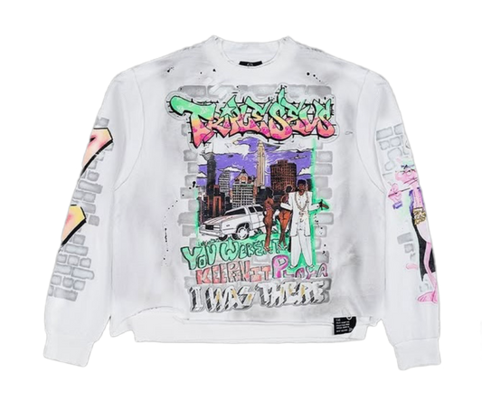 Triple Seven Player Long Sleeve White