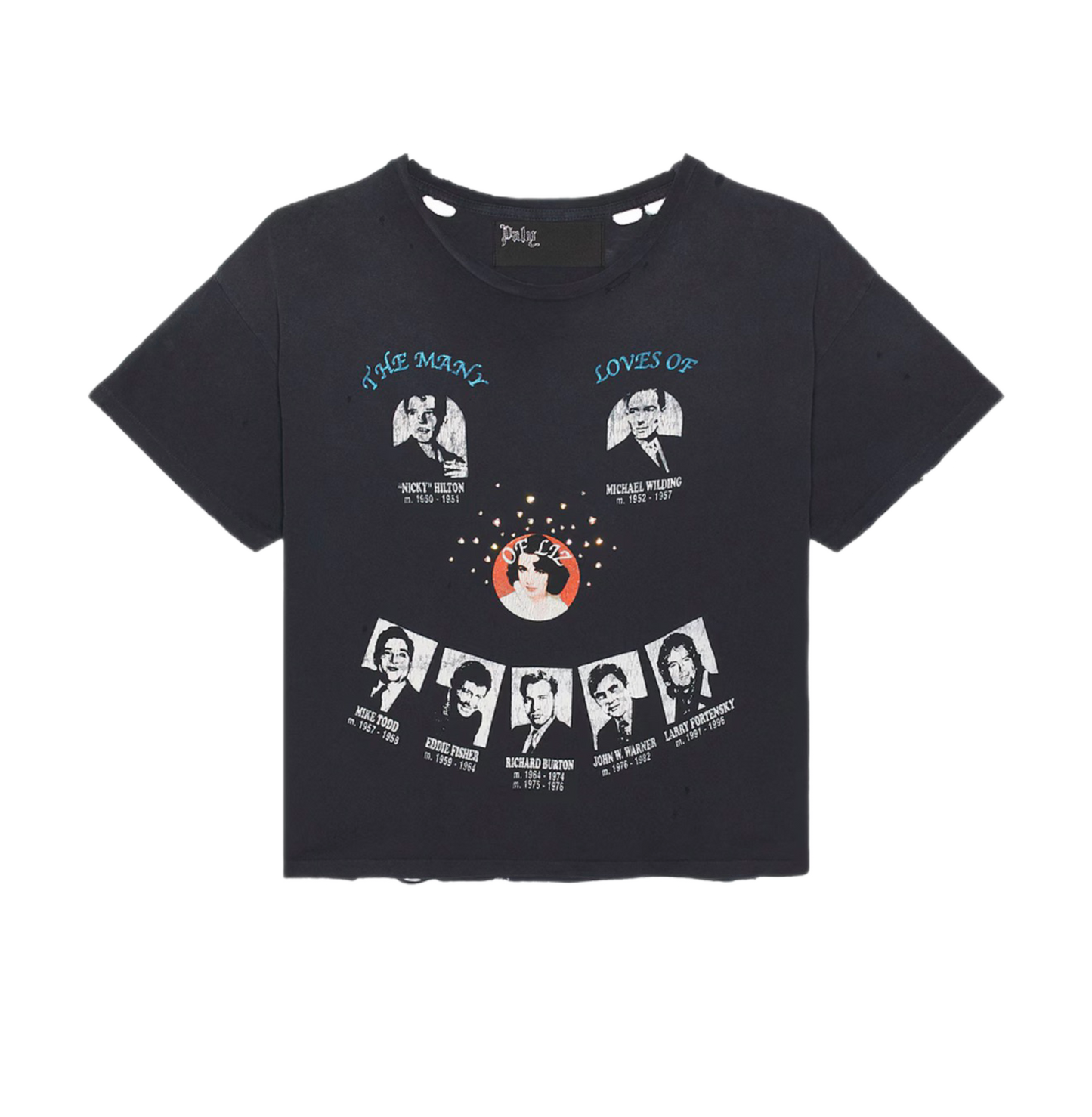 Paly Loves Of Liz T-Shirt Vinatge Black