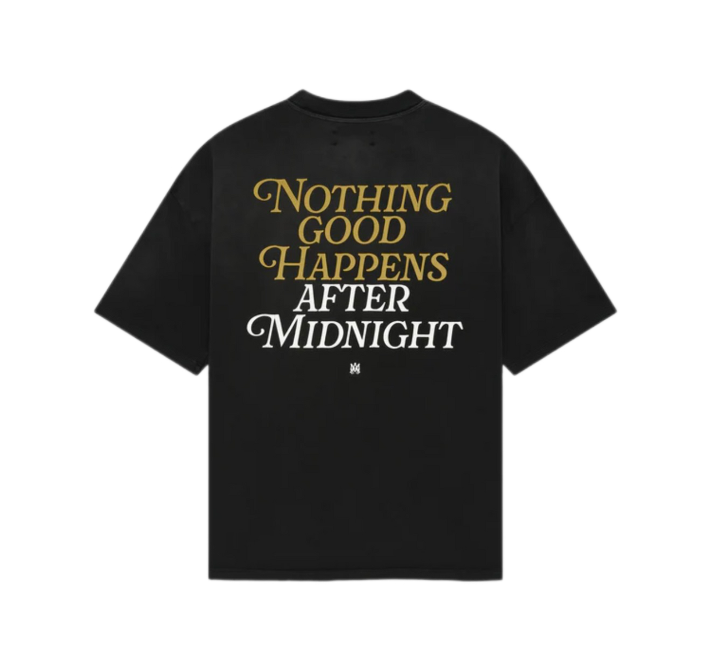 Amiri Nights Oversized T-Shirt Black