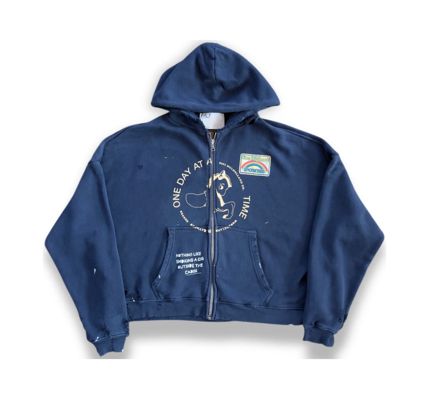 Paly Treatment Center Zip-Up Navy