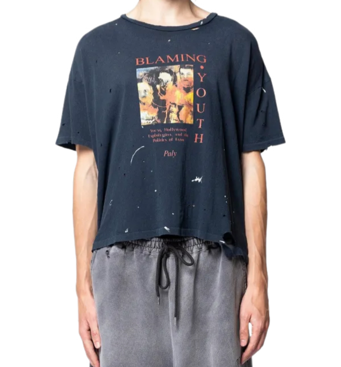 Paly Blaming Youth T-Shirt Vintage Black