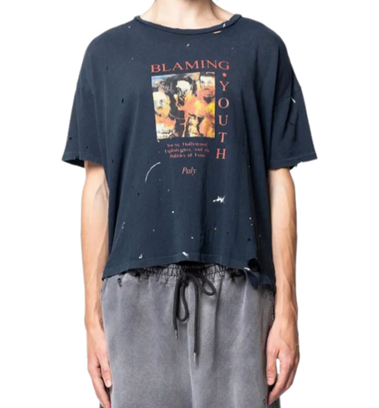 Paly Blaming Youth T-Shirt Vintage Black