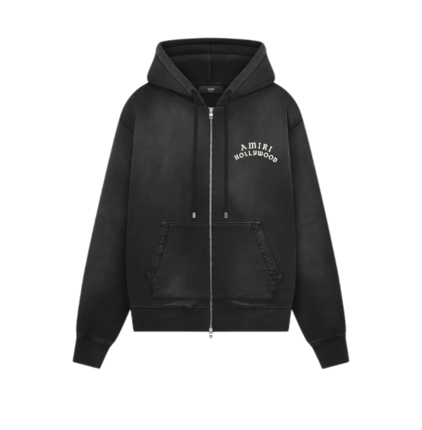 Amiri Hollywood Zip-Up Black