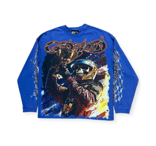Godspeed Podium Dreams Long Sleeve Royal Blue