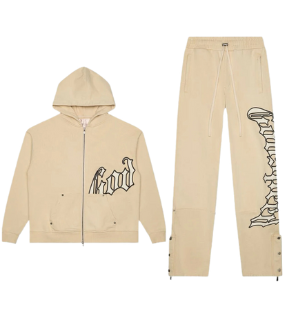Godspeed OG Logo Sweatsuit Cream/Cream