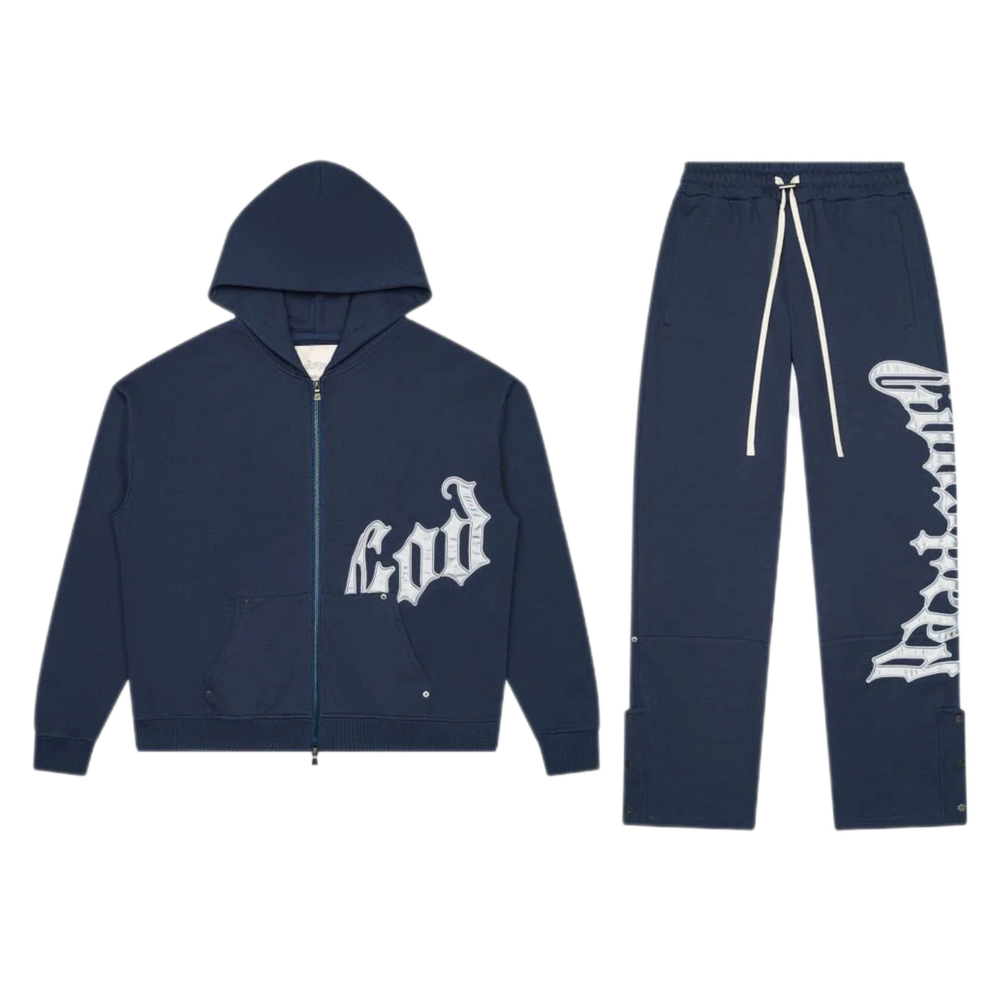 Godspeed OG Logo Sweatsuit Navy/Satin