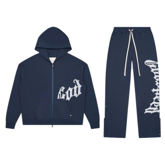 Godspeed OG Logo Sweatsuit Navy/Satin