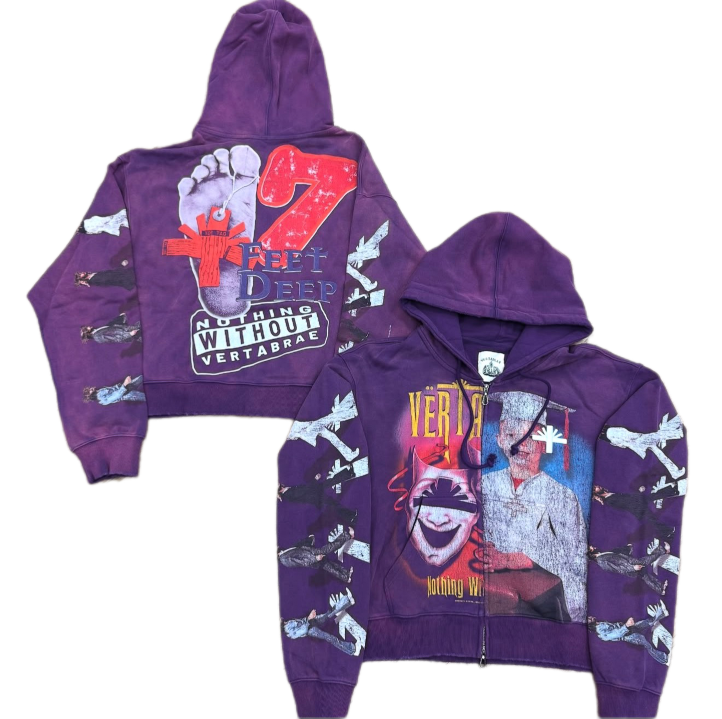 Vertabrae Muse Limited Zip-Up Purple