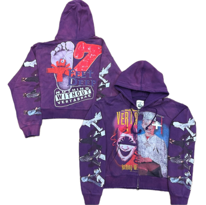 Vertabrae Muse Limited Zip-Up Purple